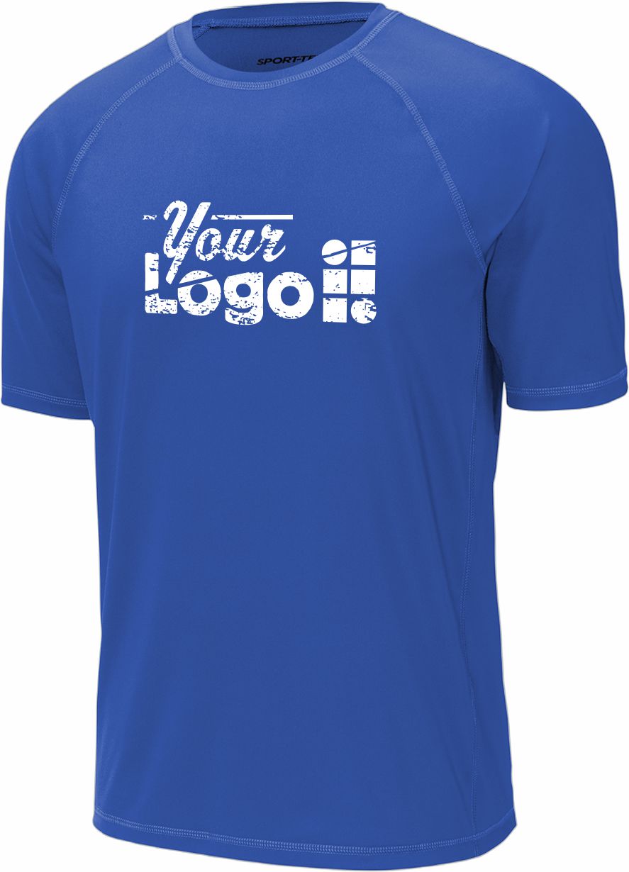 Sport-Tek S/S Rashguard Custom T-Shirt, color: True Royal