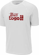 Sport-Tek S/S Rashguard Custom T-Shirt, color: White