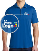 Sport-Tek S/S Posi-UV Pro Custom Golf Shirt, color: True Royal