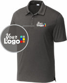 Sport-Tek S/S PosiCharge Strive Custom Golf Shirt, color: Graphite