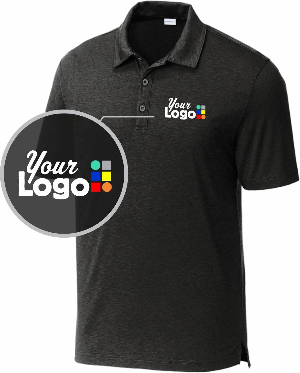 Men's S/S PosiCharge Strive Custom Golf Shirt