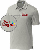 Sport-Tek S/S PosiCharge Strive Custom Golf Shirt, color: Silver