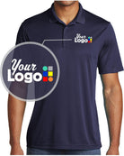 Sport-Tek S/S PosiCharge Competitor Custom Golf Shirt, color: True Navy