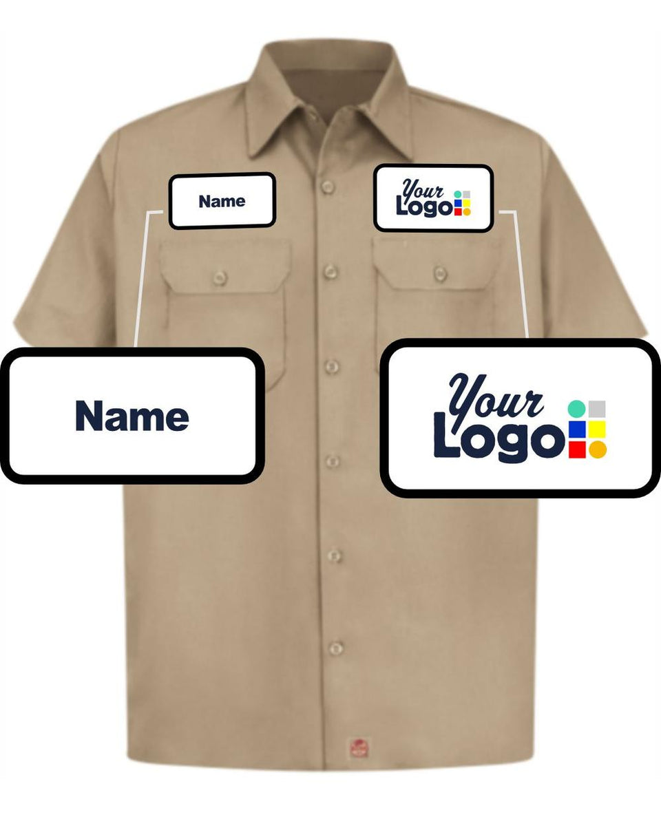 Men's S/S Utility Custom Work Shirt – WearForm.com