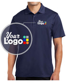 Sport-Tek S/S Micropique Custom Golf Shirt, color: True Navy