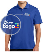 Sport-Tek S/S Micropique Custom Golf Shirt, color: True Royal