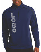 Sport-Tek ColorBlock Custom Pullover, color: True Navy/Charcoal Grey