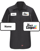 RedKap S/S MIMIX For Her Custom Work Shirt, color: Black