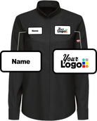 RedKap L/S Pro+ Oilblok & Mimix Custom Work Shirt, color: Black