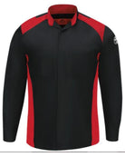 RedKap L/S Toyota Technician Automotive Shirt, color: Black/red