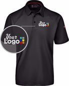 RedKap S/S Cooling Stretch Jersey Custom Golf Shirt, color: Black