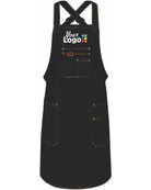 RedKap Shop Custom Apron, color: Prewashed Black