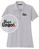 TravisMathew S/S Sunnyvale Custom Golf Shirt, color: Light Grey Heather