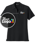 TravisMathew S/S Glenview Solid Custom Golf Shirt, color: Black