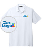 TravisMathew S/S Cabana Solid Custom Golf Shirt, color: White