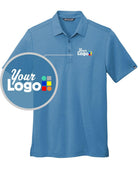 TravisMathew S/S Coto Performance Custom Golf Shirt, color: Federal Blue
