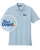 TravisMathew S/S Oceanside Heather Custom Golf Shirt, color: Allure Heather