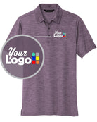 TravisMathew S/S Auckland Slub Custom Golf Shirt, color: Purple Sage