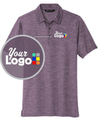 TravisMathew S/S Auckland Slub Custom Golf Shirt, color: Purple Sage