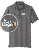 TravisMathew S/S Auckland Slub Custom Golf Shirt, color: Dark Grey