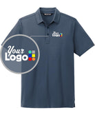 TravisMathew S/S Bayfront Solid Custom Golf Shirt, color: Insignia Blue