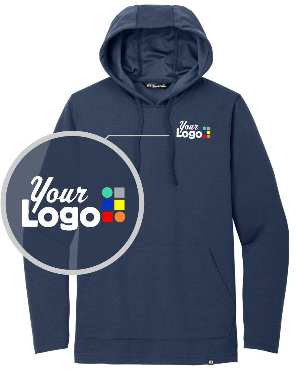 TravisMathew Coveside Custom Hoodie, color: Blue Nights