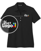 TravisMathew S/S Coto Performance Custom Golf Shirt, color: Black