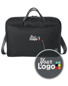 TravisMathew Lateral Brief Custom Laptop Bag, color: Black