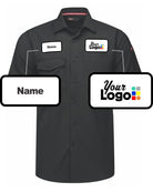 RedKap S/S Cooling Custom Work Shirt, color: Black