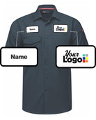 RedKap S/S Cooling Custom Work Shirt, color: Arctic