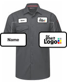 RedKap S/S Cooling Custom Work Shirt, color: Carbon