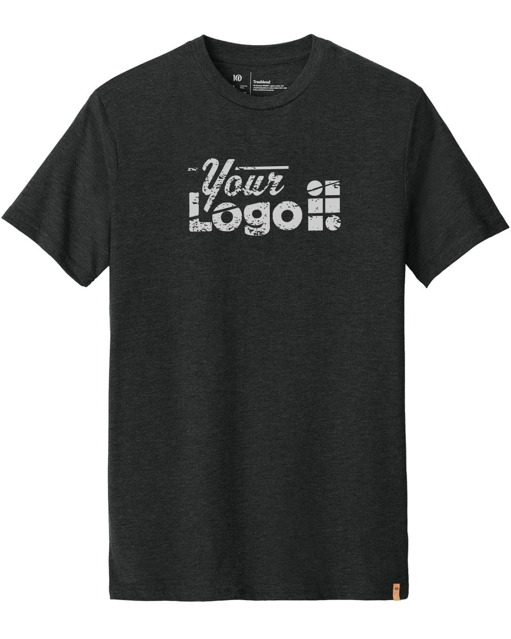 Tentree S/S TreeBlend Classic Custom T-Shirt, color: Meteorite Black Heather