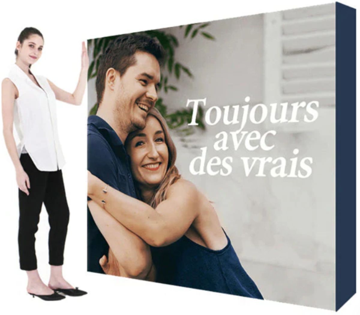 WearForm Fabric Pop Up Display, color: Custom