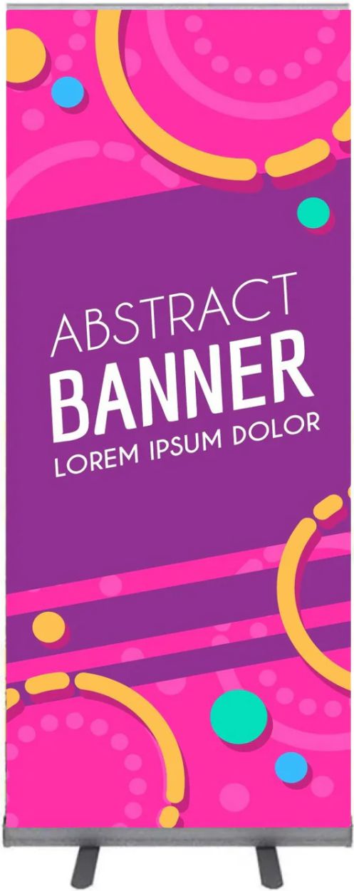 WearForm Standard Retractable Display Stand, color: Custom