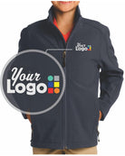 Port Authority Value Soft-Shell Custom Jacket, color: Battleship Grey