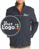 Port Authority Value Soft-Shell Custom Jacket, color: Battleship Grey
