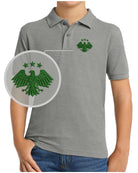 Port Authority S/S Silk Touch Syria's New Eagle Golf Shirt, color: Cool Grey