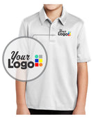 Port Authority S/S Silk Touch Performance Custom Golf Shirt, color: White